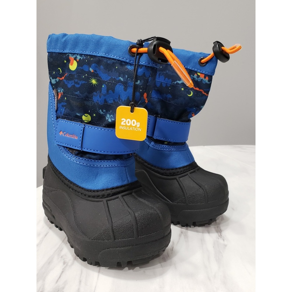NEW SIZE 7 TODDLER BABY COLUMBIA Youth Kid POWDERBUG PLUS II Winter Snow Boots